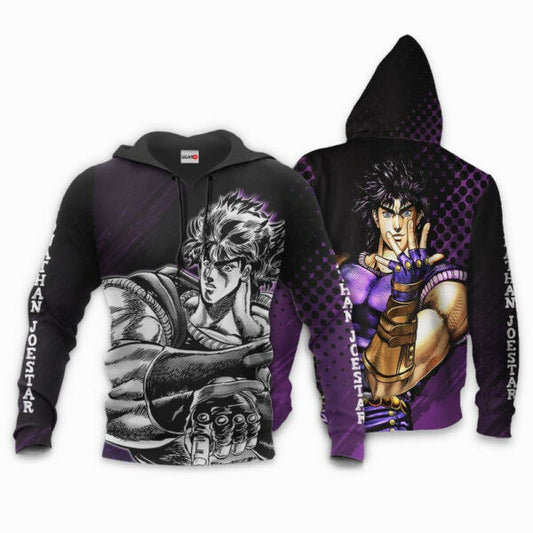 Jonathan Joestar Jojo?s Bizarre Adventure Anime 3k174 Fan Gift Stylist Unisex Cartoon 3d Hoodie Zip Hoodie 1519 Moonbestprint