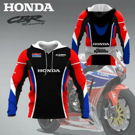 Honda Cbr Shirt Fan Gift 213, Stylist Unisex 3d Hoodie Zip Hoodie 1395 Moonbestprint