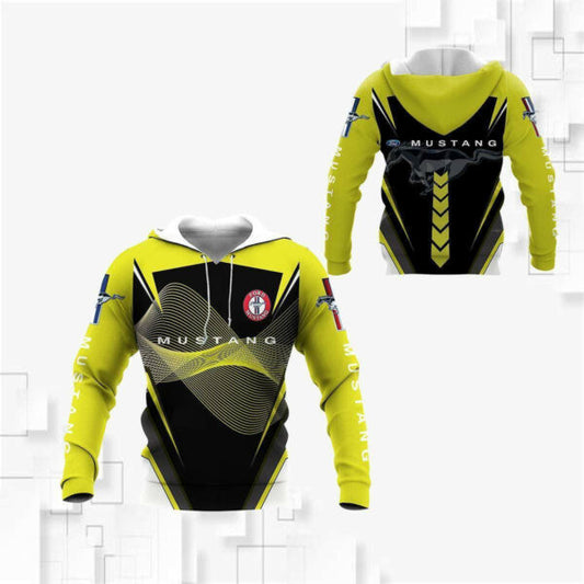 Ford Mustang Shirt Fan Gift 922, Stylist Unisex 3d Hoodie Zip Hoodie 836 Moonbestprint