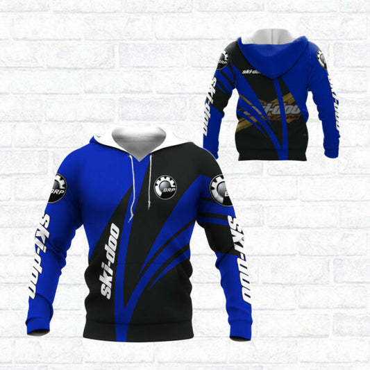 Ski-doo Racing Team 7k841 Fan Gift 3d Zip Hoodie Hoodie Ii0 1829 Moonbestprint