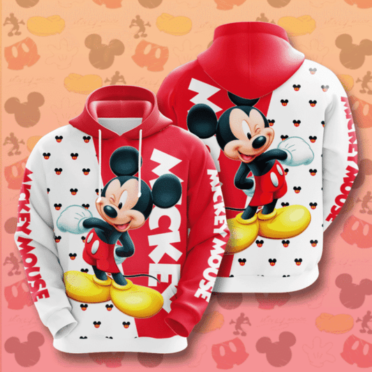 Mickey Mouse Disney Hoodie, Mickey Mouse Disney Gift For Fan Ver3, Aop Hoodie 2750 Moonbestprint
