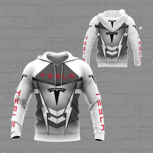 Tesla Motors Shirt Fan Gift 723, Stylist Unisex 3d Hoodie Zip Hoodie 2392 Moonbestprint