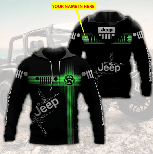 Custom Name Jeep Wrangler 16 Fan Gift, Jeep Wrangler Aop Hoodie 1454 Moonbestprint