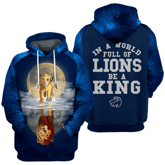Lion King Disney Cartoon 2k525 Lover Gift,lion King Disney Cartoon All Over Print 3d Hoodie 339 Moonbestprint