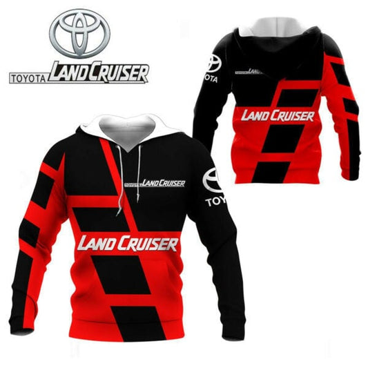Toyota Land Cruiser Shirt Fan Gift 426, Stylist Unisex 3d Hoodie Zip Hoodie 2773 Moonbestprint