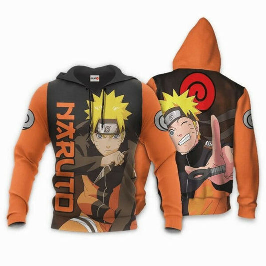 Uzumaki Naruto Anime Manga Aop Hoodie 1837 Moonbestprint
