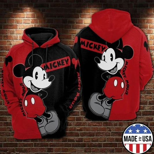 Mickey Disney Full Over Printing 3 3d Hoodie 2 Moonbestprint