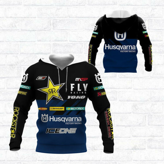 Husqvarna Racing Shirt Fan Gift 538, Stylist Unisex 3d Hoodie Zip Hoodie 548 Moonbestprint