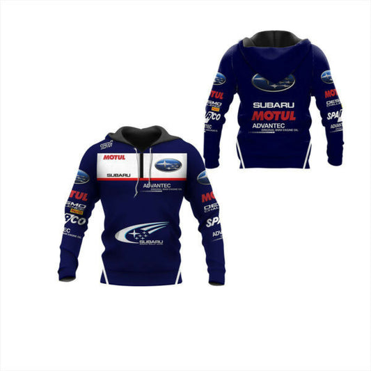 Subaru Racing Car 8k507 Fan Gift 3d Zip Hoodie Hoodie Ii0 2549 Moonbestprint