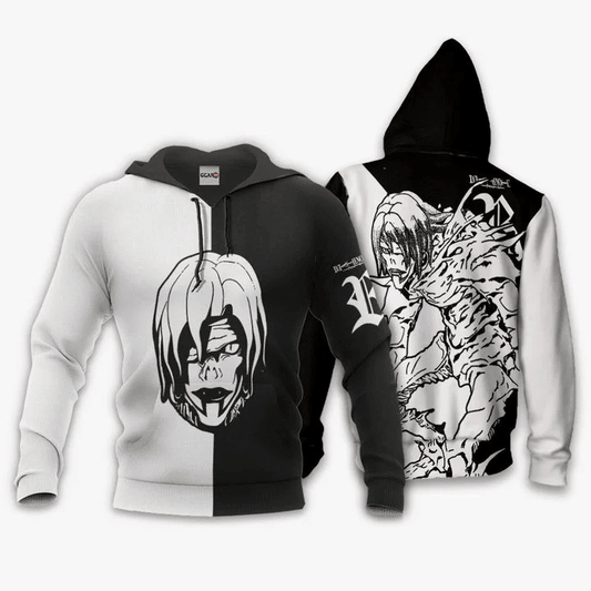 Death Note Rem Anime Manga For Men And Women 3d Hoodie Zip Hoodie Moonbestprint