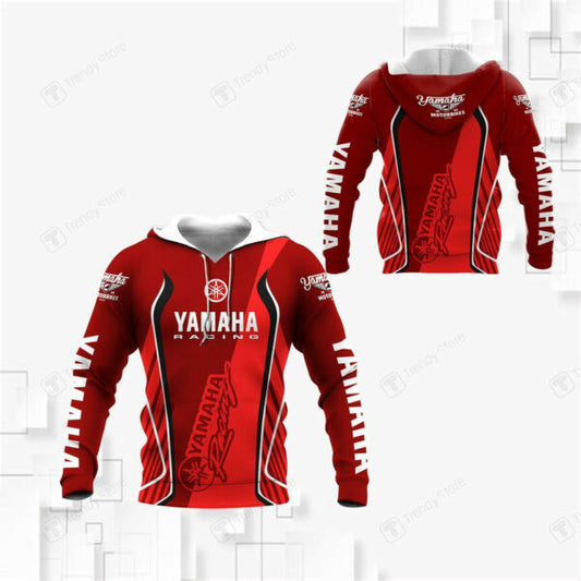 Yamaha Racing Shirt Fan Gift 563, Stylist Unisex 3d Hoodie Zip Hoodie 2848 Moonbestprint