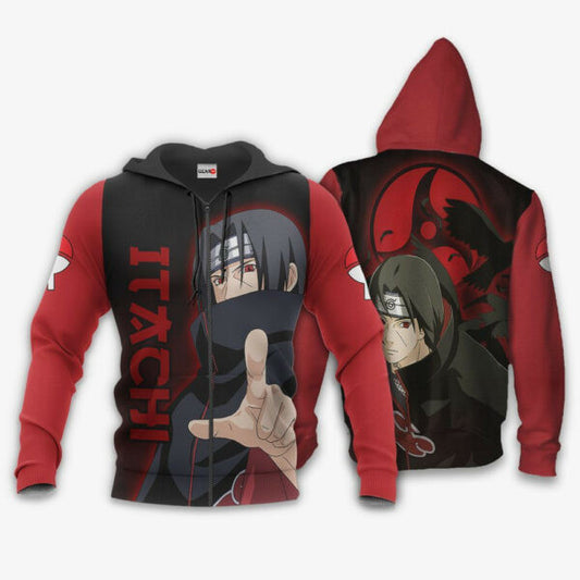 Uchiha Itachi Sharingan Eyes Naruto Anime 3k382 Fan Gift Stylist Unisex Cartoon 3d Hoodie Zip Hoodie 1841 Moonbestprint