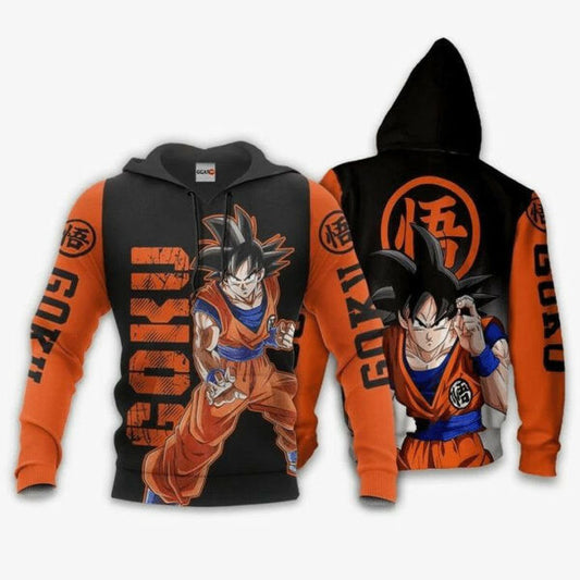 Dragon Ball Goku Classic Anime Manga Aop Hoodie 1609 Moonbestprint