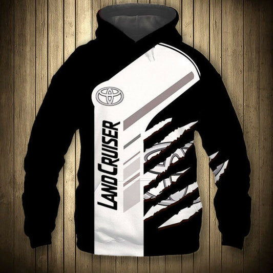 Toyota Land Cruiser Car 6k960 Fan Gift Stylist Unisex Cartoon 3d Hoodie Zip Hoodie 2094 Moonbestprint