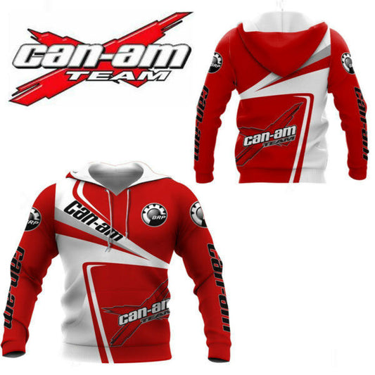 Can-am Brp Shirt Fan Gift 184, Stylist Unisex 3d Hoodie Zip Hoodie 1160 Moonbestprint