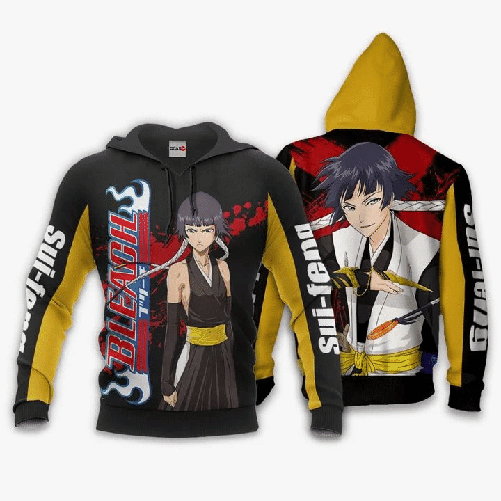 Sui Fong Anime Manga Bleach For Men And Women 3d Hoodie Zip Hoodie Moonbestprint