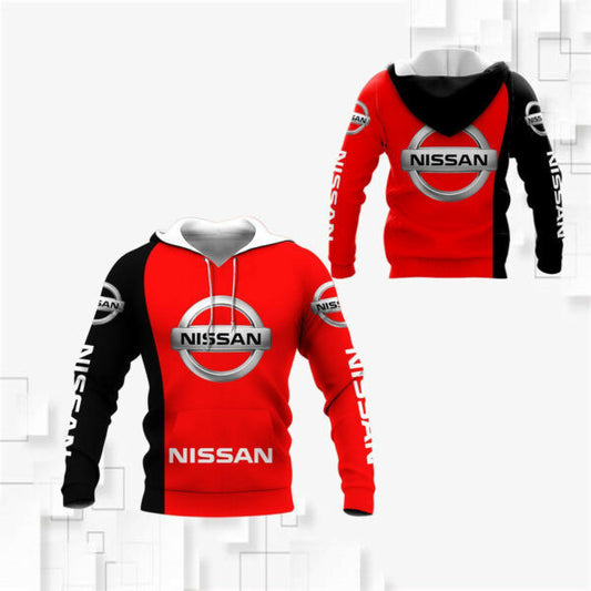 Nissan Shirt Fan Gift 730, Stylist Unisex 3d Hoodie Zip Hoodie 2845 Moonbestprint