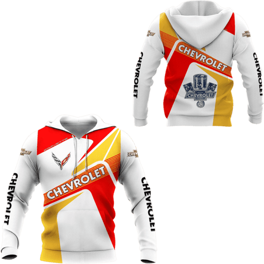 Chevrolet Corvette Shirt Fan Gift 838, Stylist Unisex 3d Hoodie Zip Hoodie 1086 Moonbestprint