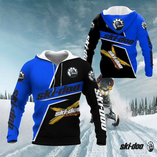 Ski-doo Shirt Fan Gift 455, Stylist Unisex 3d Hoodie Zip Hoodie 2384 Moonbestprint