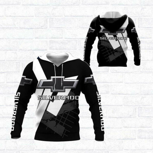 Chevrolet Silverado Shirt Fan Gift 901, Stylist Unisex 3d Hoodie Zip Hoodie 469 Moonbestprint