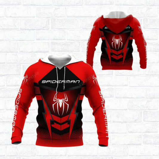 Spiderman Shirt Fan Gift 745, Stylist Unisex 3d Hoodie Zip Hoodie 2650 Moonbestprint