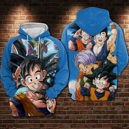 Sogoku , Dragon Ball Hoodie Zip Hoodie Moonbestprint