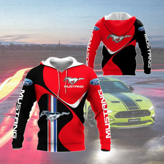 Ford Mustang Shelby Luxury Car 8k219 Fan Gift 3d Zip Hoodie Hoodie Ii0 1622 Moonbestprint
