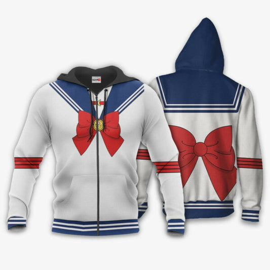 Sailor Moon Uniform Anime 3k212 Fan Gift Stylist Unisex Cartoon 3d Hoodie Zip Hoodie 2346 Moonbestprint