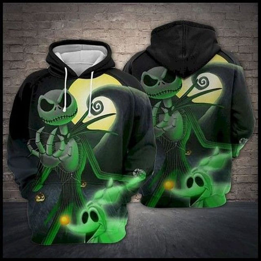 Jack Skellington Halloween 3d Hoodie Zip Hoodie Moonbestprint