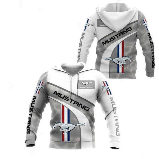 Ford Mustang Luxury Car 8k202 Fan Gift 3d Zip Hoodie Hoodie Ii0 1230 Moonbestprint