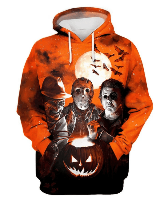 Jason Voorhees Halloween 3d Hoodie Moonbestprint