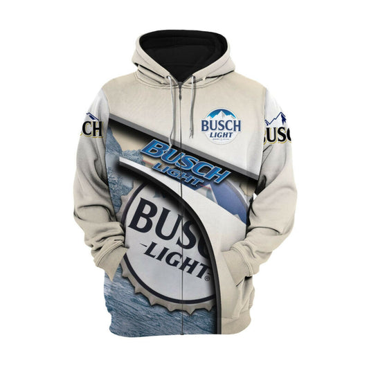 Busch Light Beer Full Printed 3d Hoodie Moonbestprint