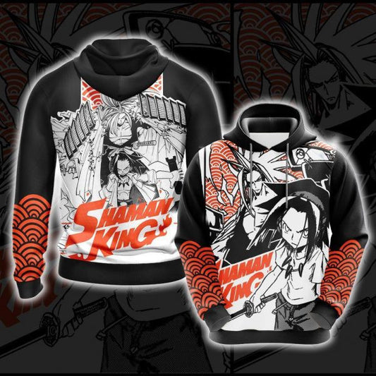Shaman King Character Anime 2k587 Lover Gift ,shaman King Character Anime All Over Print 3d Hoodie 1767 Moonbestprint