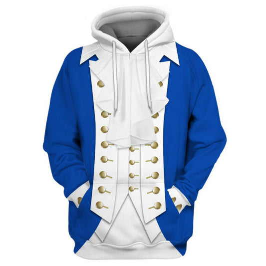 Men's Historical Hoodie Custom Alexander Hamilton 3d Hoodie Zip Hoodie Moonbestprint