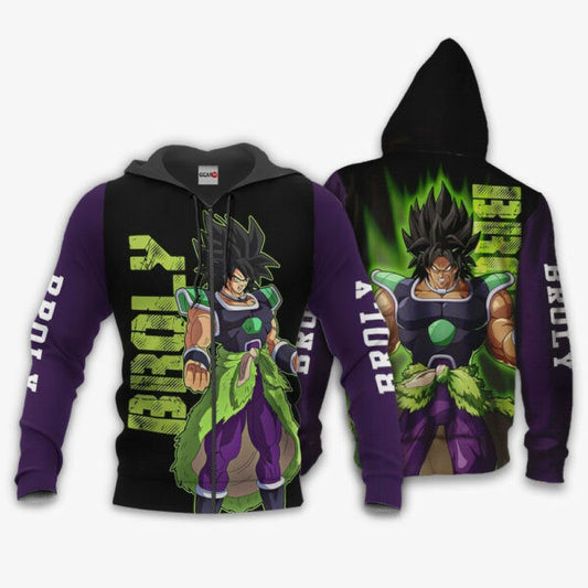 Super Broly Dragon Ball Anime 1k157 Fan Gift Hoodie, Zip Hoodie 2009 Moonbestprint