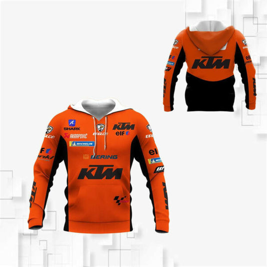 Ktm Racing Shirt Fan Gift 811, Stylist Unisex 3d Hoodie Zip Hoodie 282 Moonbestprint