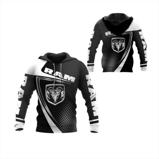 Dodge Ram Shirt Fan Gift 110, Stylist Unisex 3d Hoodie Zip Hoodie 70 Moonbestprint