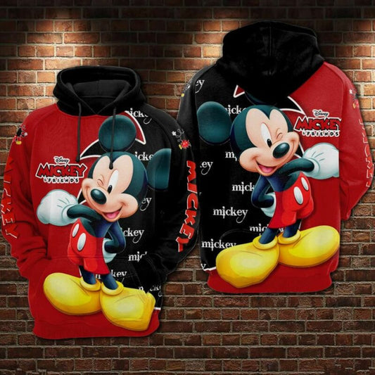 Mickey Mouse Friends Movies Disney 3 Over Print 3d Hoodie Zip Hoodie Moonbestprint