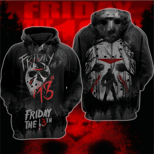 Friday The 13th Horror Movies 2k559 Lover Gift ,friday The 13th Horror Movies All Over Print 3d Hoodie 1301 Moonbestprint