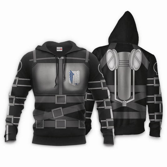Attack On Titan Scout Final Season Anime Manga For Men And Women 3d Hoodie Zip Hoodie Moonbestprint