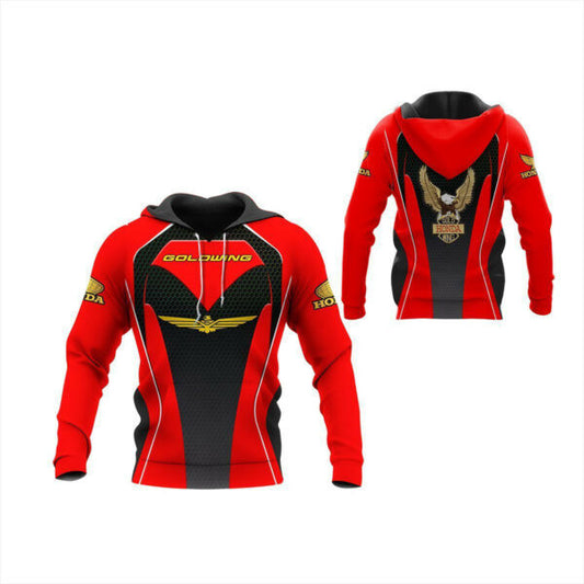 Honda Gold Wing Shirt Fan Gift 96, Stylist Unisex 3d Hoodie Zip Hoodie 1605 Moonbestprint