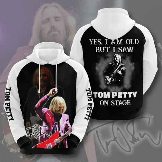 Tom Petty Yes I Am Old But I Saw Tom Petty On Stage 3d Hoodie Zip Hoodie Moonbestprint