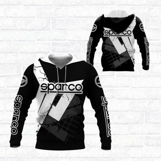 Sparco Shirt Fan Gift 335, Stylist Unisex 3d Hoodie Zip Hoodie 2377 Moonbestprint