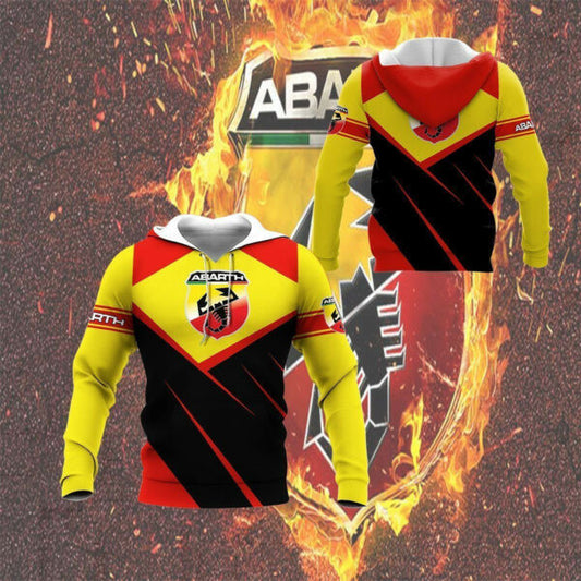 Abarth Shirt Fan Gift 7, Stylist Unisex 3d Hoodie Zip Hoodie 959 Moonbestprint