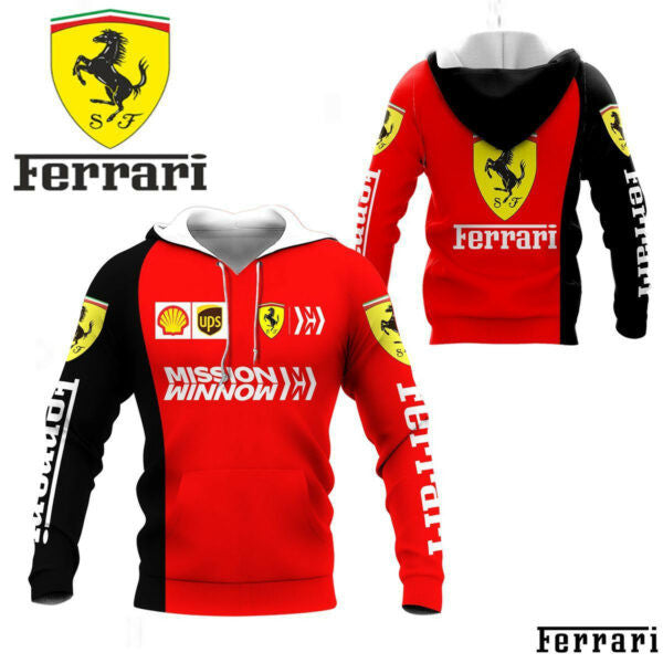 Scuderia Ferrari Luxyry Racing Car 7k979 Fan Gift 3d Zip Hoodie Hoodie Ii0 2350 Moonbestprint