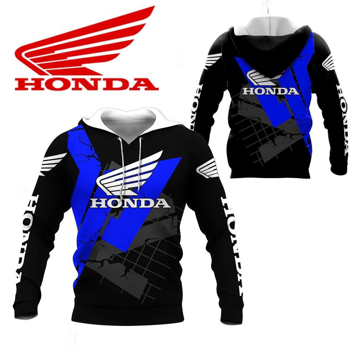 Honda Shirt Fan Gift 49, Stylist Unisex 3d Hoodie Zip Hoodie Moonbestprint