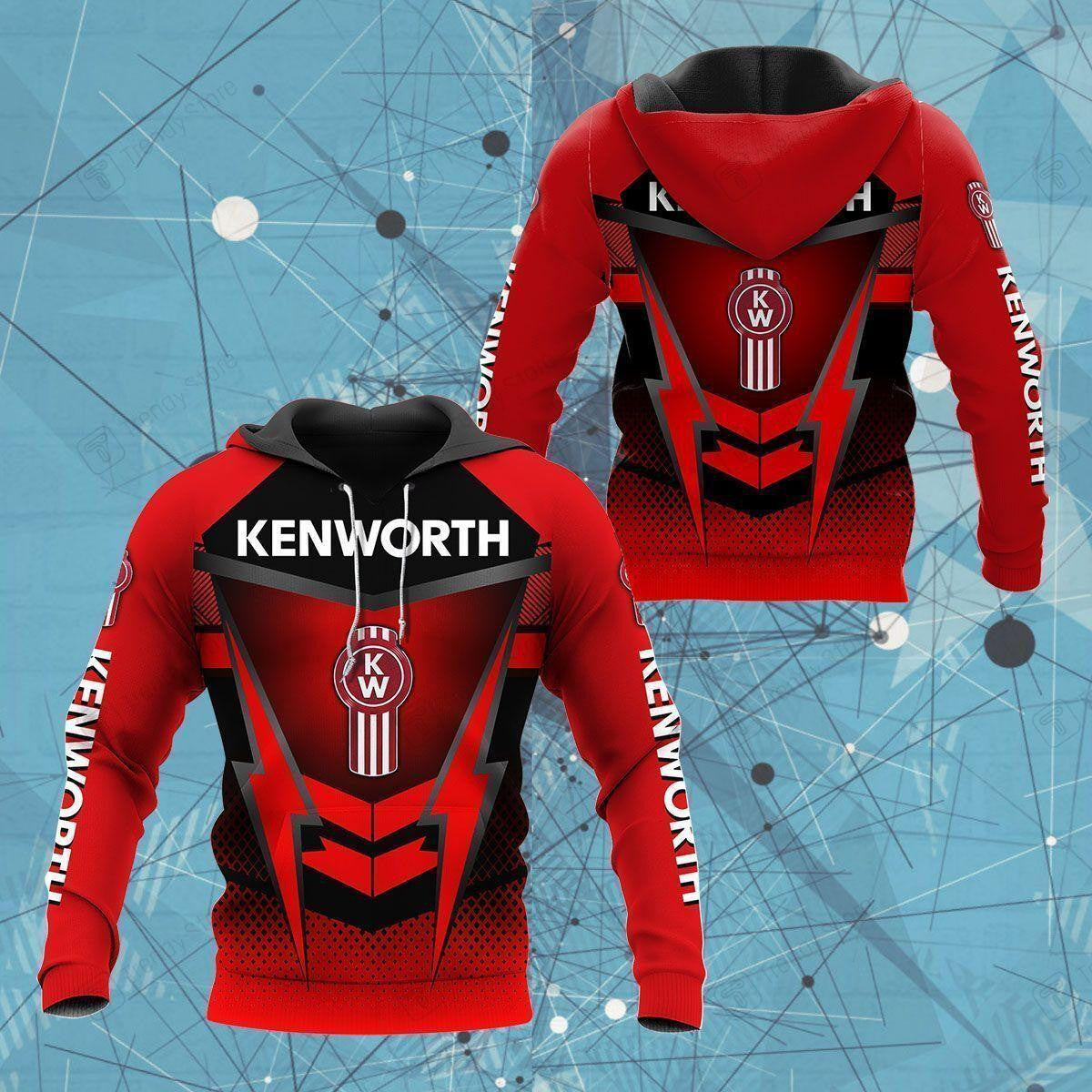 Kenworth Trucks Racing Team 7k887 Fan Gift 3d Zip Hoodie Hoodie Ii0 Moonbestprint