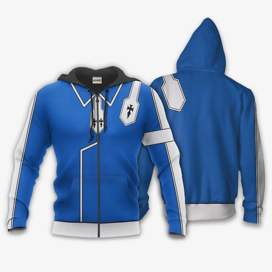 Sword Art Online Eugeo Uniform Anime 3k427 Fan Gift Stylist Unisex Cartoon 3d Hoodie Zip Hoodie Moonbestprint