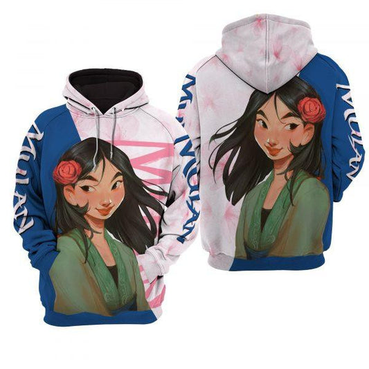 Mulan Disney Cartoon 2k740 Lover Gift ,mulan Disney All Over Print 3d Hoodie Moonbestprint