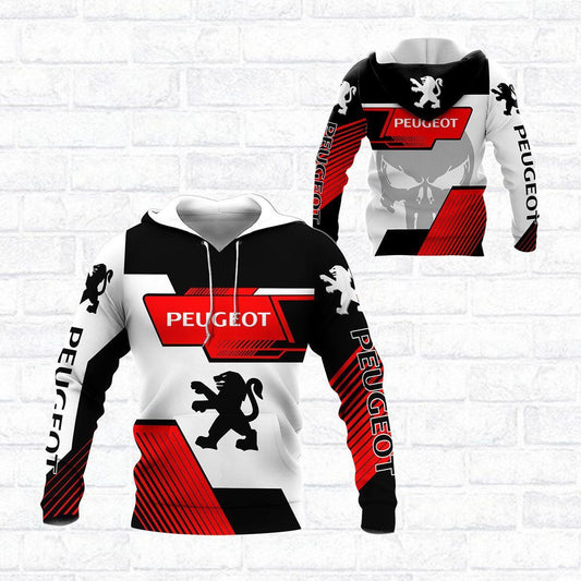 Peugeot Shirt Fan Gift 459, Stylist Unisex 3d Hoodie Zip Hoodie Moonbestprint